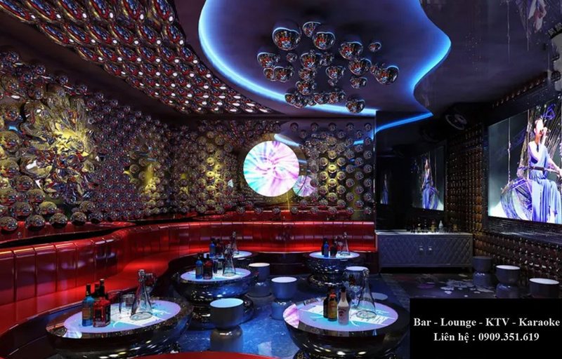thiết kế KTV karaoke đẹp, phòng karaoke ánh kim, karaoke luxury, thiết kế karaoke pha lê, không gian karaoke sang trọng, nội thất karaoke cao cấp, KTV karaoke ấn tượng 