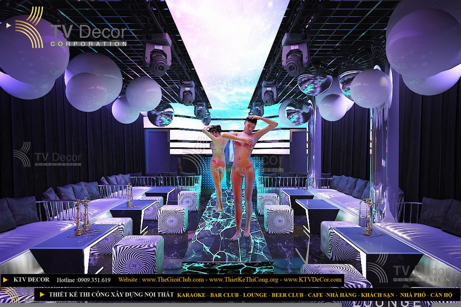 Thiết kế Bar Club,Thiết kế vũ trường , thi công bar 6