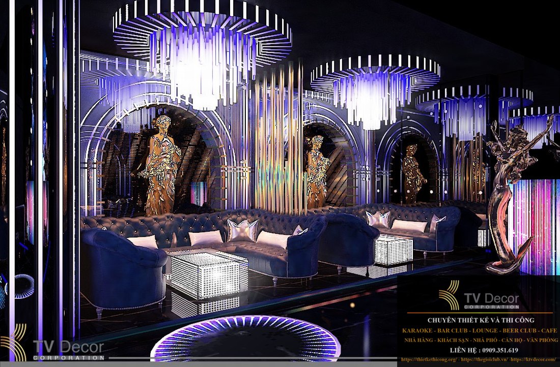 Thiết kế khu vui chơi giải trí bar-Lounge-hộp đêm,karaoke  1