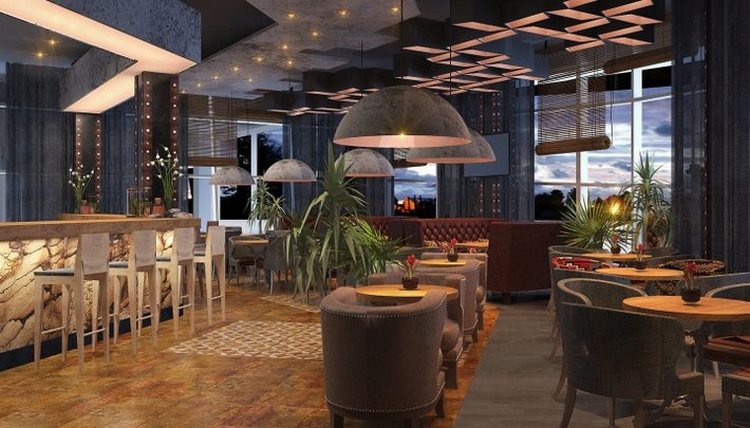 Ý tưởng thiết kế cafe,quán cafe trẻ trung 3