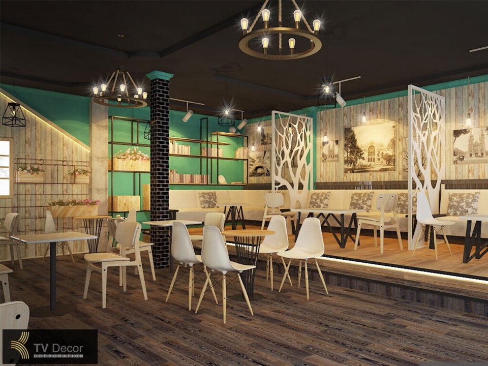 Dự án thiết kế quán Cafe tại Bình Dương 12