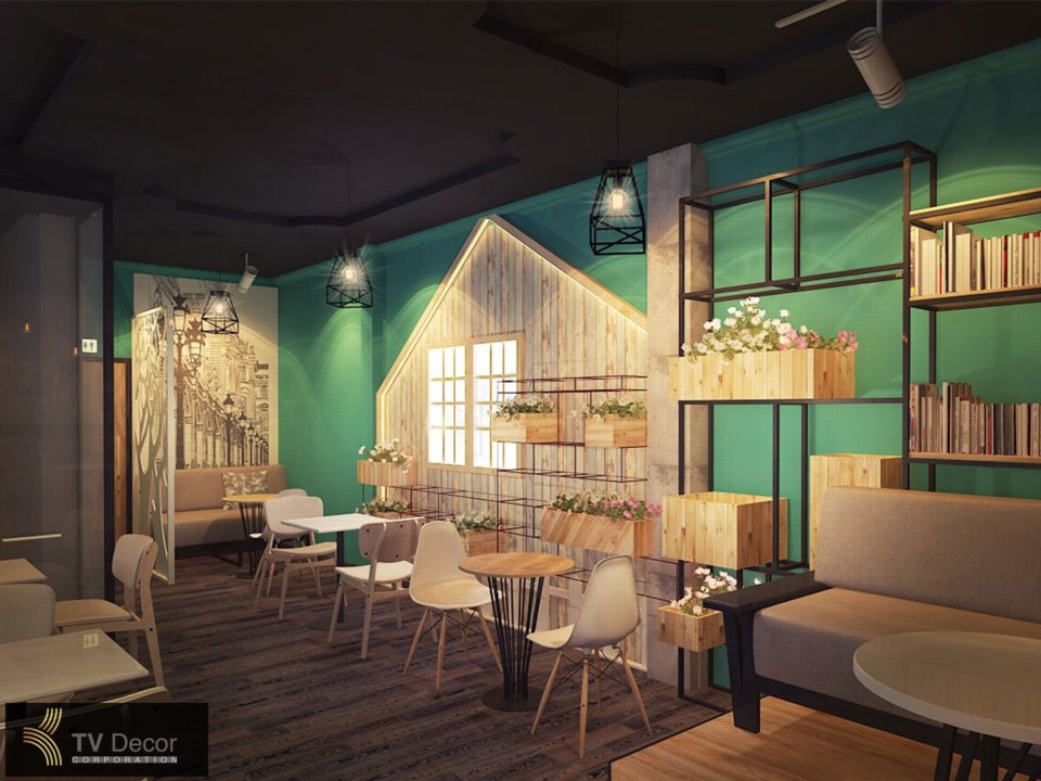Dự án thiết kế quán Cafe tại Bình Dương 13