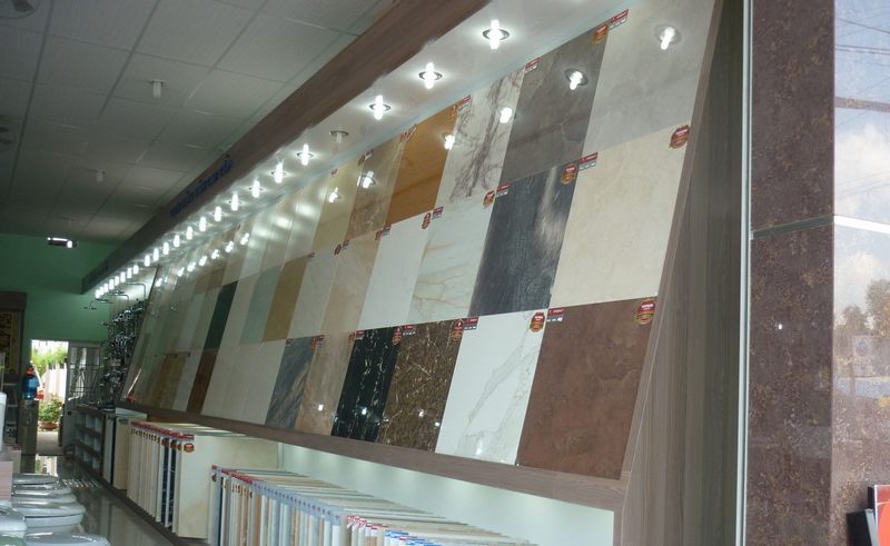 Mẫu kệ gạch nghiên, ưa chuộng trong thi công, showroom vật liệu xây dựng 2
