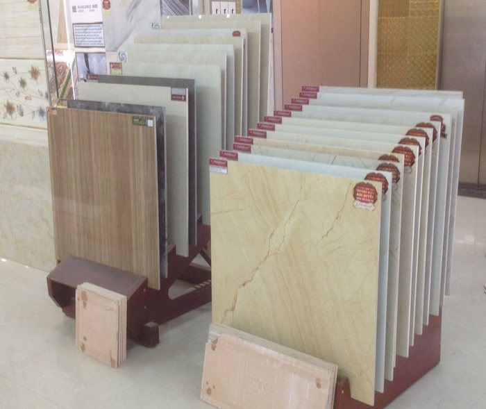 Mẫu kệ gạch lật trong thiết kế thi công cửa hàng kinh doanh vật liệu xây dựng111