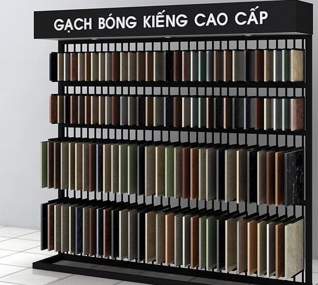 kệ gạch mẫu và giá kệ trưng bày gạch ốp lát 1