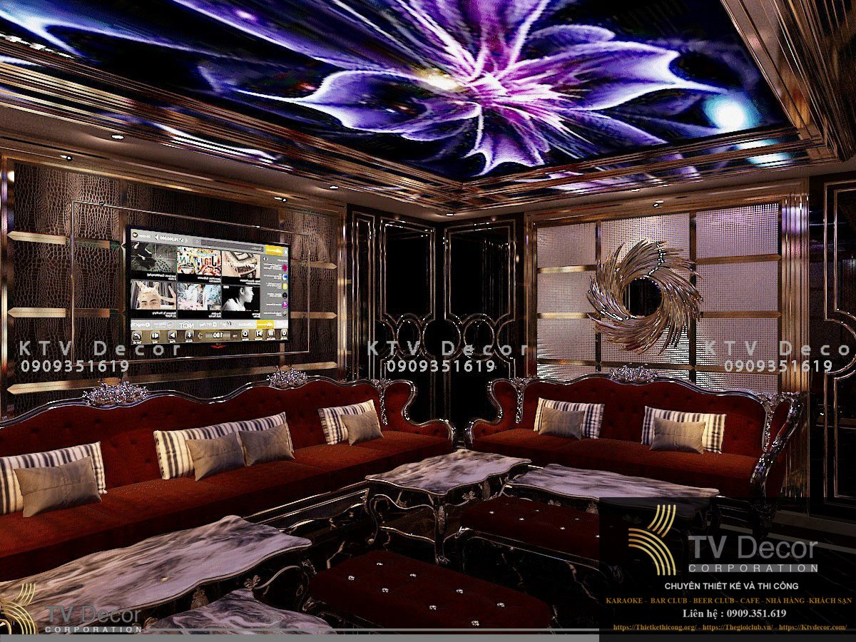 Thiết kế Lounge Bar và karaoke nổi bật tại TPHCM 12