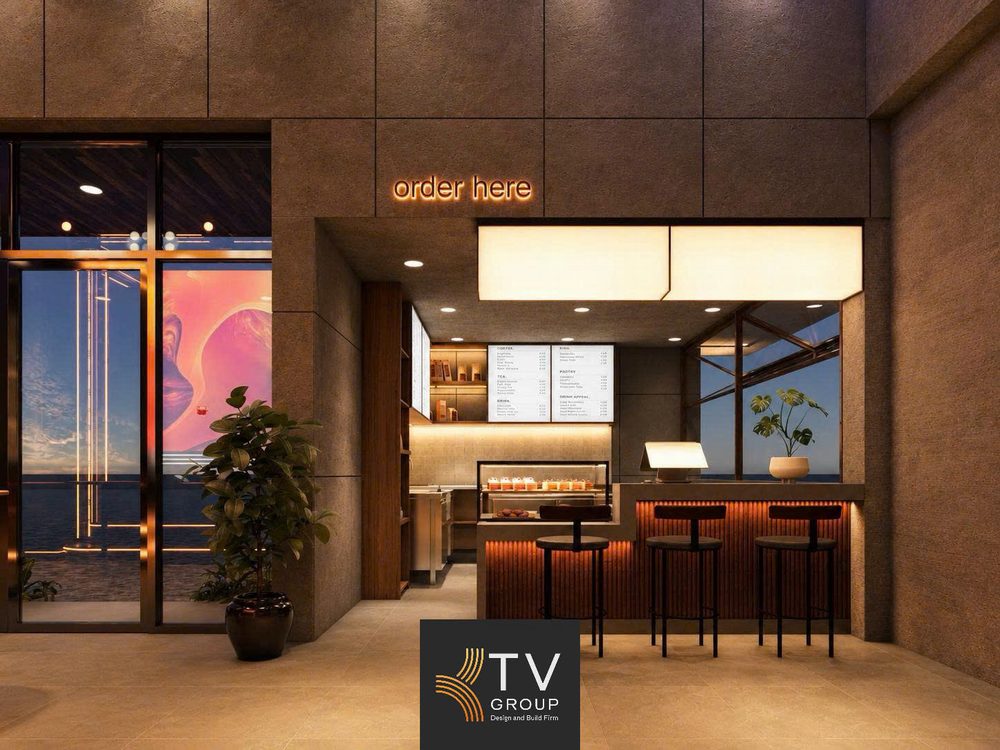 Không gian Thiết Kế DJ Lounge Coffee kết hợp sân khấu DJ và khu vực thưởng thức cà phê
