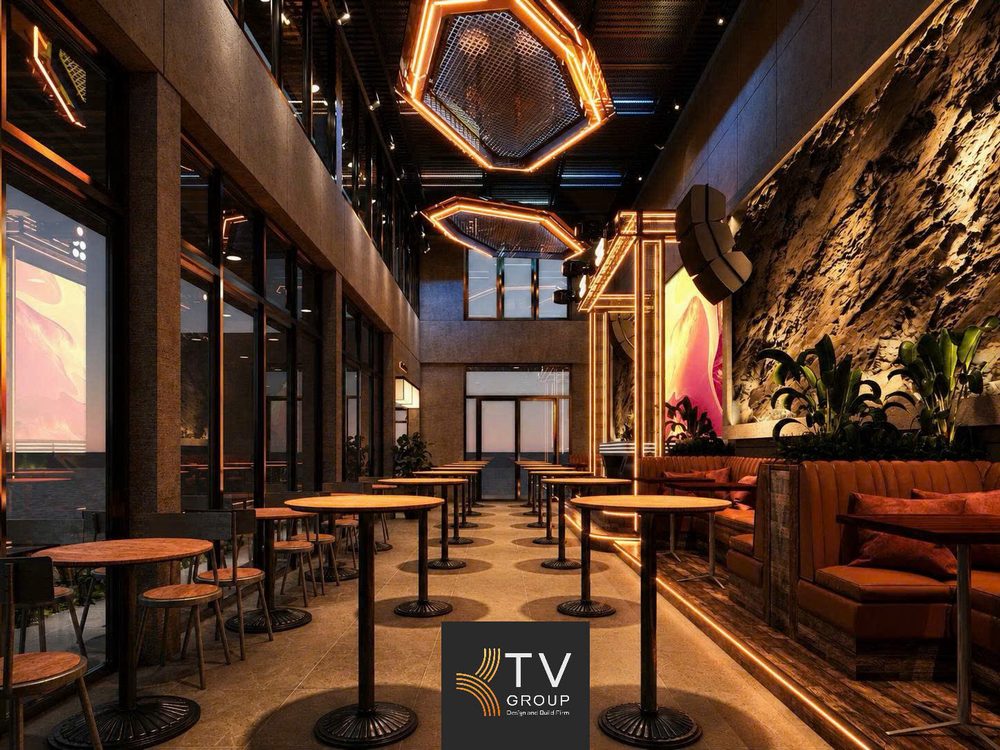 Mẫu Thiết Kế Thi Công DJ Lounge Coffee chuyên nghiệp cho mô hình cafe kết hợp âm nhạc