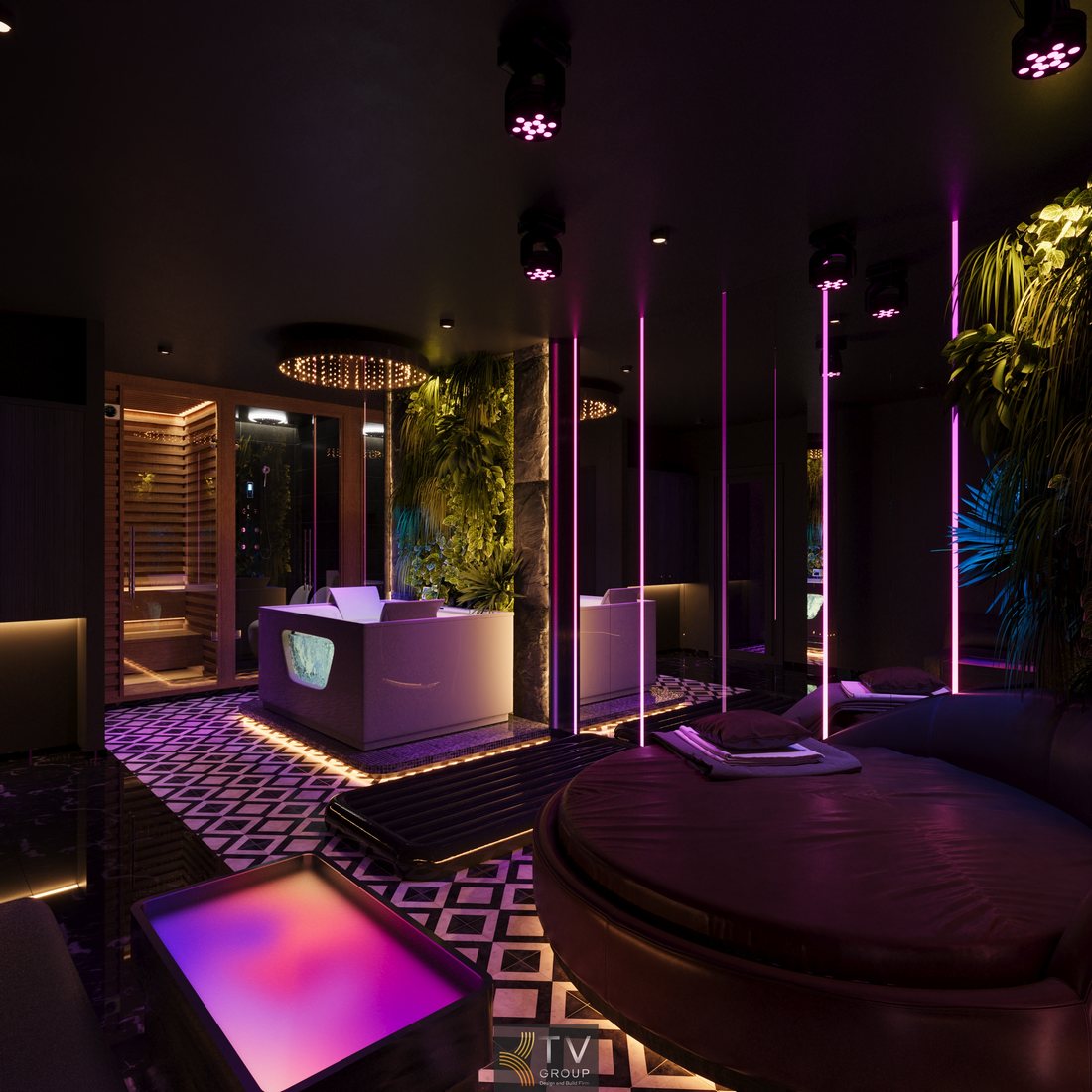 Dự án thiết kế và thi công Massage trọn gói tại TP.HCM phong cách Luxury hiện đại 