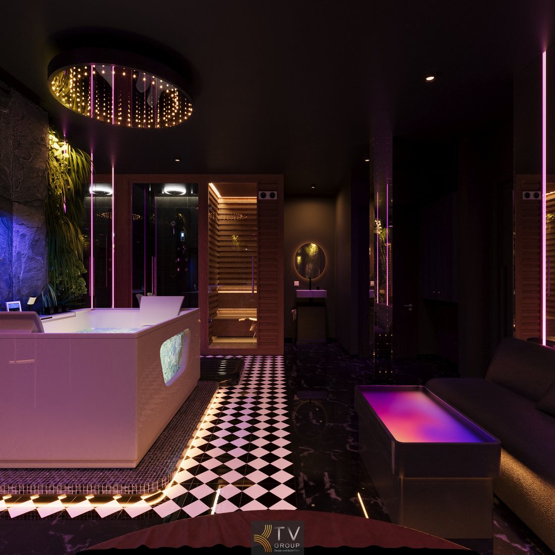 Thiết kế nội thất phòng Massage VIP tối ưu trải nghiệm khách hàng tại TP.HCM 