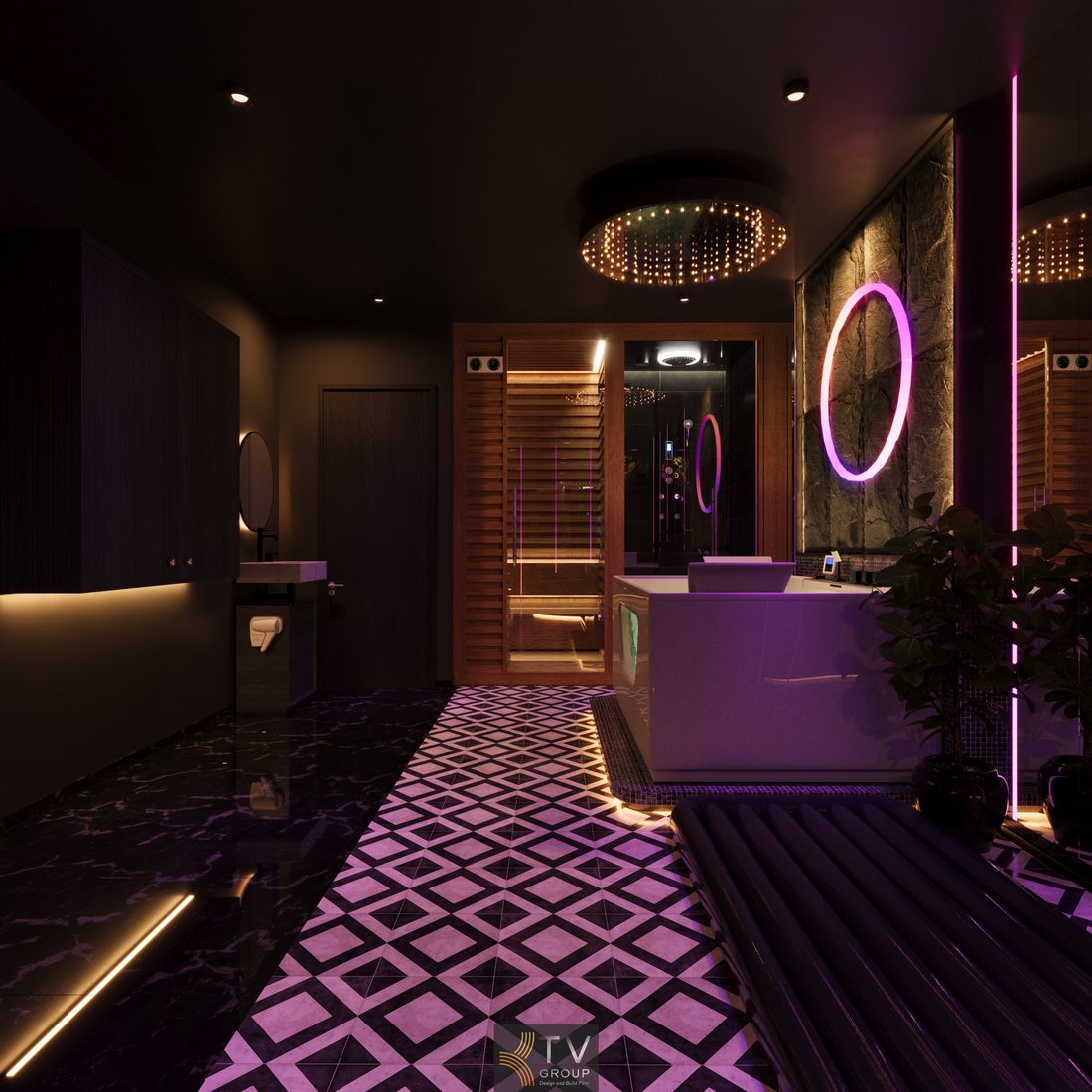 Dự án thiết kế Spa Massage chuyên nghiệp với phong cách hiện đại tại TP.HCM 