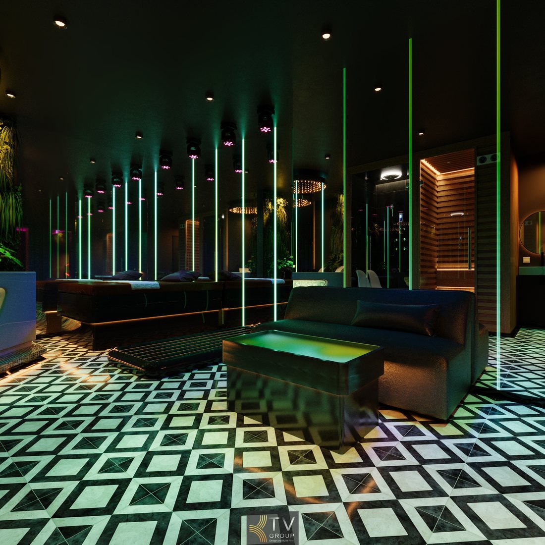 Báo giá thiết kế thi công phòng Massage VIP diện tích trên 30m² tại TP.HCM 1