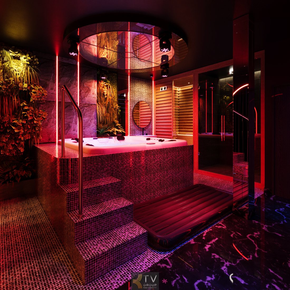 Thiết kế thi công nội thất Spa Massage cao cấp với không gian chăm sóc sức khỏe và thư giãn hiện đại