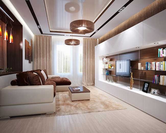 Ý tưởng thiết kế phòng khách đẹp dành cho căn hộ chung cư1 9