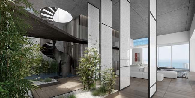 Ý tưởng thiết kế penthouse hiện đại sang trọng 6