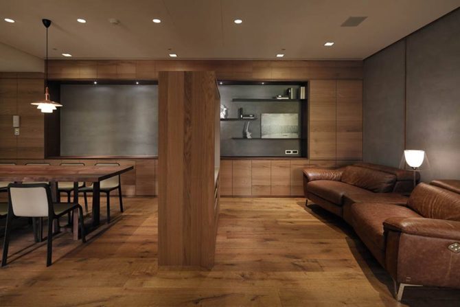  hình ảnh căn hộ đẹp mely với nội thất gỗ là trọng tâm 8