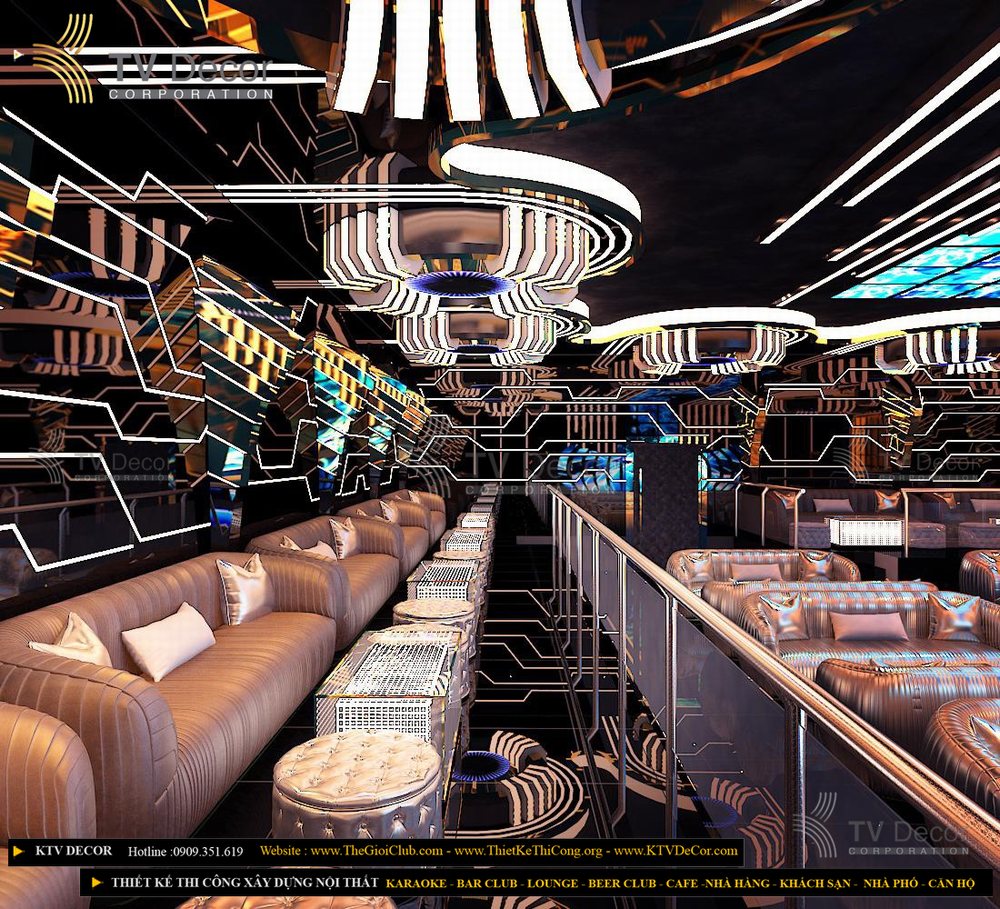 Xu hướng thiết kế Bar Club - Lounge - Beer Club - Pub 88