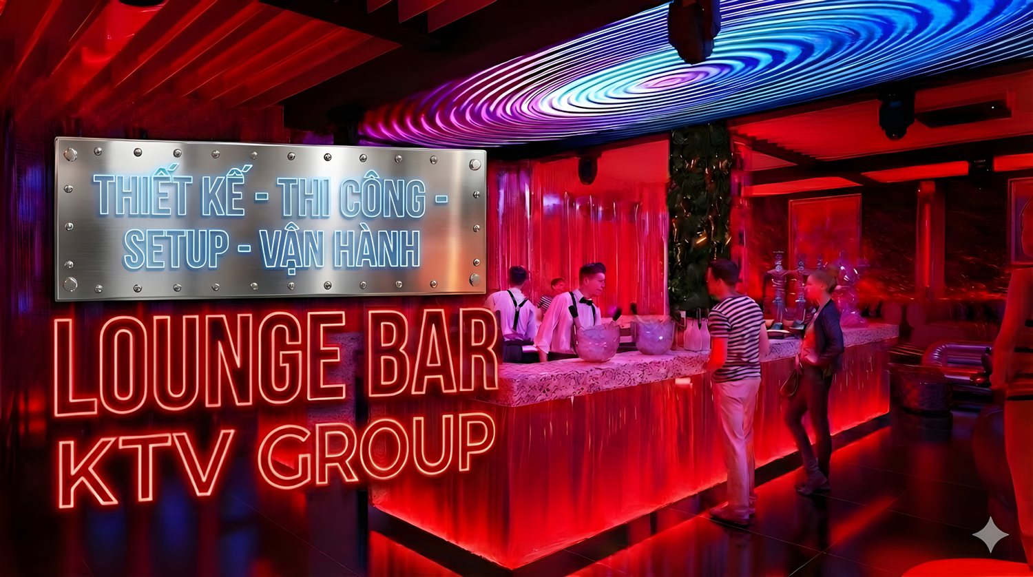 Một Lounge đẹp chỉ là bước khởi đầu. Muốn kinh doanh thành công cần một hệ thống vận hành đồng bộ.