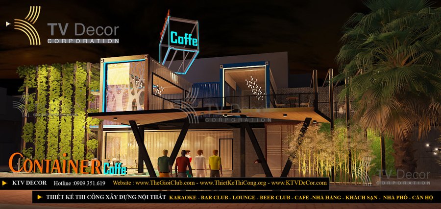 Kinh nghiệm mở quán cafe thành công,báo giá thi công quán cafe 366