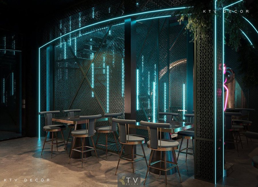  Thiết kế nhà hàng phong cách Lounge Club 3