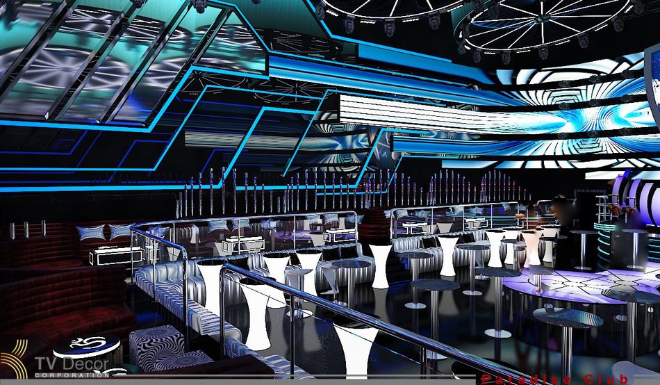 Thiết kế sân khấu Nightclub chủ đề Space độc đáo 8