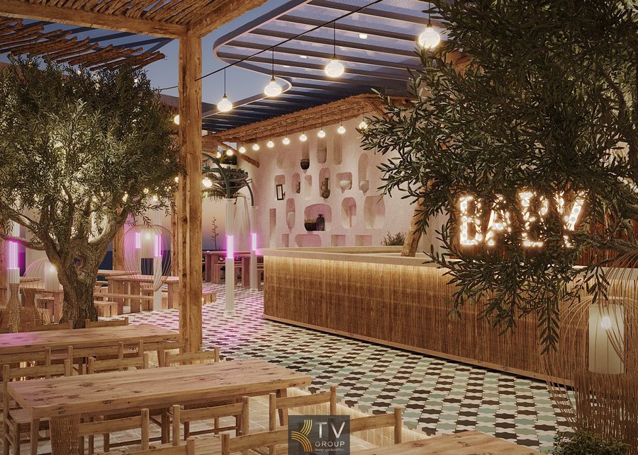 Dự án thiết kế thi công Beer Garden đẹp tại Nha Trang của KTV GROUP 2
