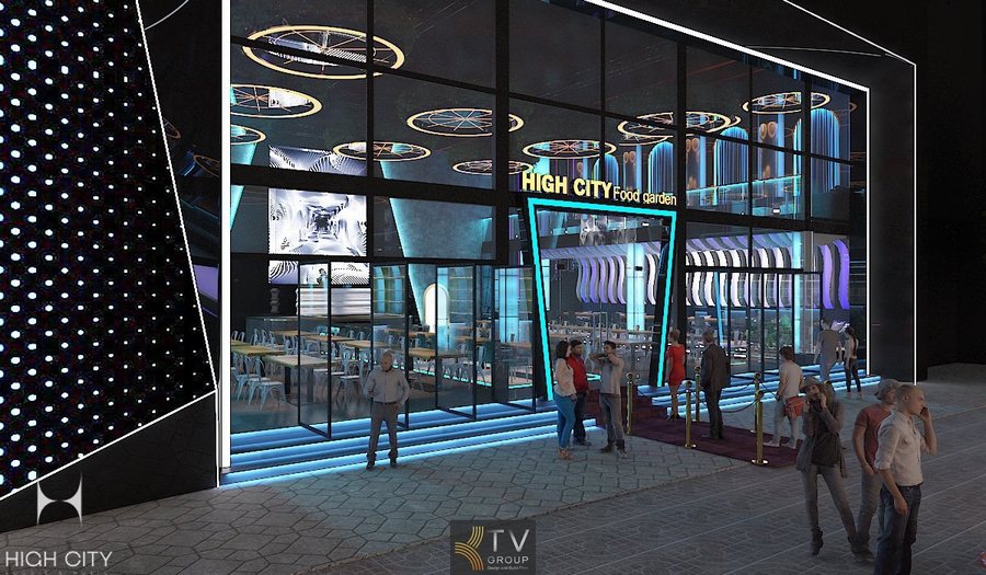 Dự án Beer Food Garden phong cách Futuristic do KTV Group thiết kế thi công. Thiết kế Beer Garden 800m² tối ưu không gian Beer – Food – Music chuyên nghiệp. 