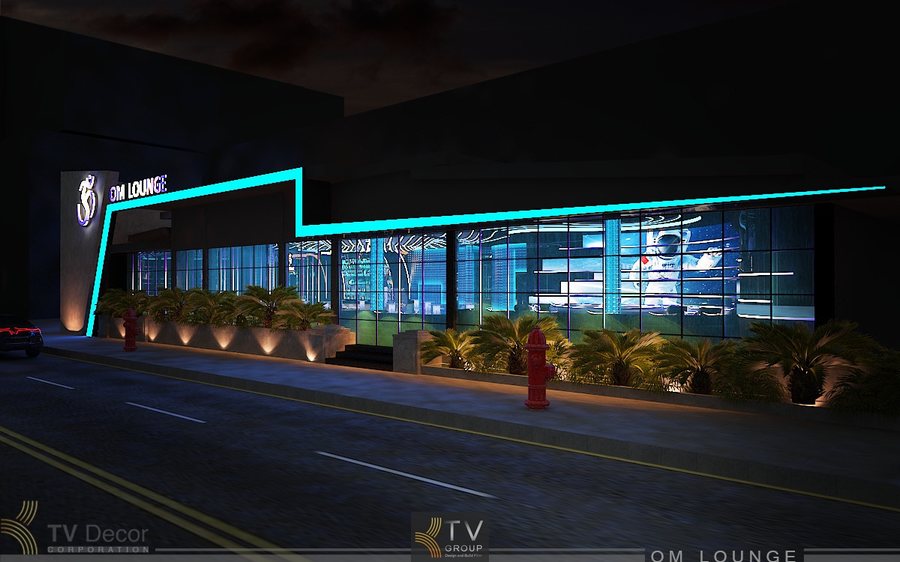 Thi công Lounge Nightlife phong cách tương lai tại Vũng Tàu. 