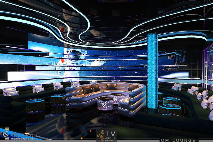Thiết kế nội thất Lounge Futuristic Luxury bởi KTV GROUP. 22