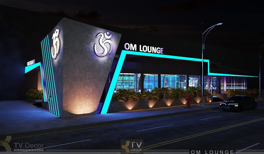 Thiết kế nội thất Lounge Futuristic Luxury bởi KTV GROUP. 1