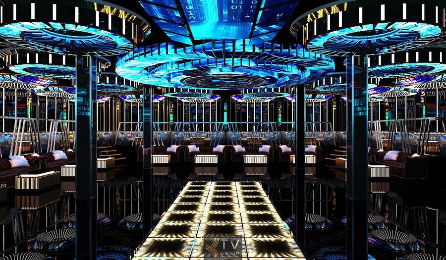 Hệ thống âm thanh Lounge Bar bố trí đồng đều, bass chắc, âm rõ, phù hợp DJ, EDM, House và các dòng nhạc lounge hiện đại. 