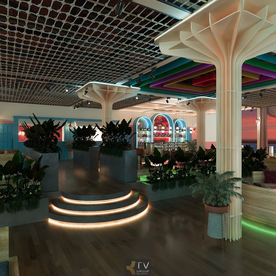 Thi công Beach Club Tropical Luxury bởi KTV GROUP. 2