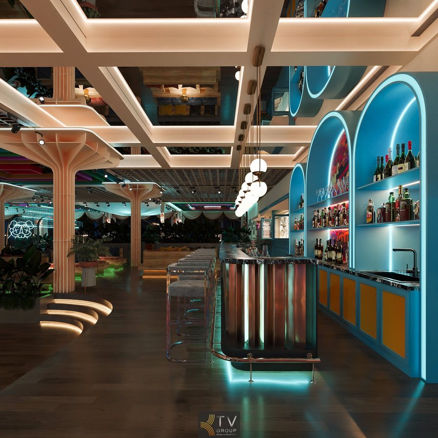 Thi công Beach Club Tropical Luxury bởi KTV GROUP. 888