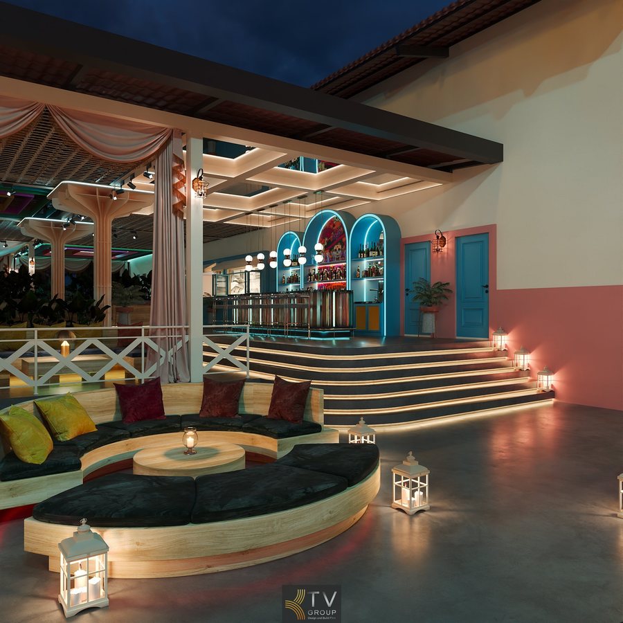 Thi công Beach Club Tropical Luxury bởi KTV GROUP. 88889