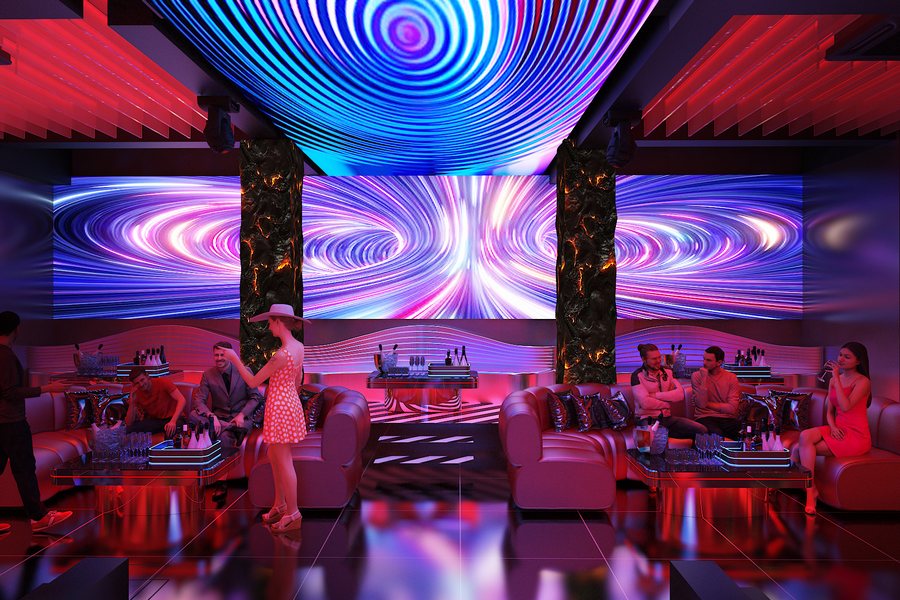 Không gian Lounge Bar sử dụng ánh sáng màu sống động, vật liệu cao cấp và thiết kế mở giúp tăng thời gian lưu trú của khách.  Mẫu thiết kế Lounge Bar đẳng cấp với sân khấu DJ làm trung tâm kết nối âm nhạc, ánh sáng và cảm xúc.  Nội thất Lounge Bar phong cách công nghệ cao tạo dấu ấn thương hiệu mạnh và khả năng nhận diện rõ ràng.  Thiết kế thi công Lounge Bar tại Sài Gòn với bố cục mở, ánh sáng LED và âm thanh đồng bộ theo tiêu chuẩn club. 