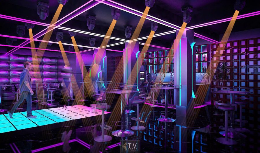 Lounge Bar phong cách công nghệ cao mang đến trải nghiệm đa giác quan với ánh sáng, âm nhạc và không gian mở, nâng tầm mô hình giải trí hiện đại. 
