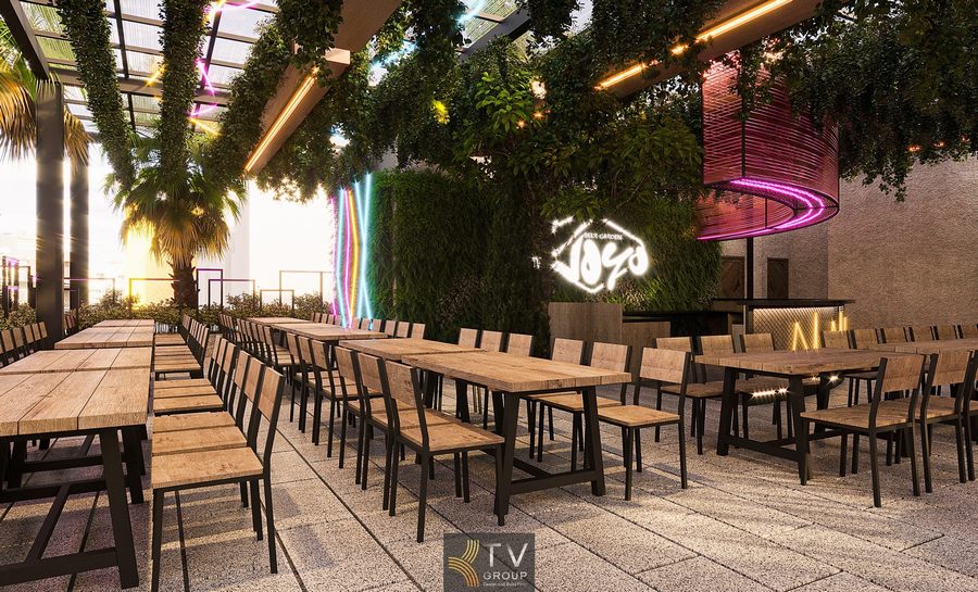 Mô hình Beer Garden TPHCM layout đẹp dễ vận hành và thu hút