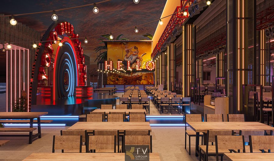 Beer Garden Phan Thiết thiết kế mở nhìn ra biển