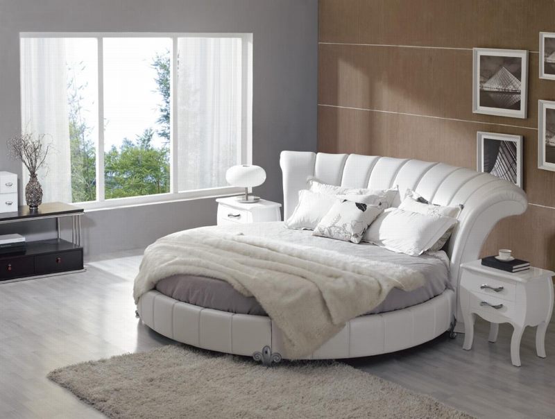 Thiết kế phòng ngủ đẹp sang trọng với giường tròn mới hot 145