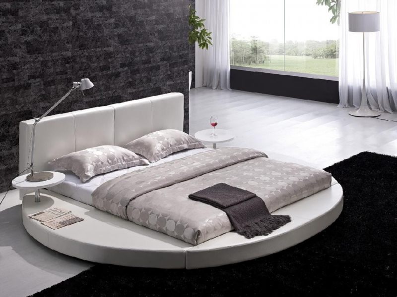 Thiết kế phòng ngủ đẹp sang trọng với giường tròn mới hot 2