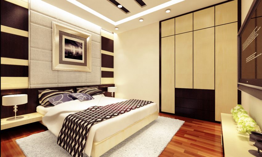 Thiết kế phòng ngủ căn hộ chung cư sang trọng 23