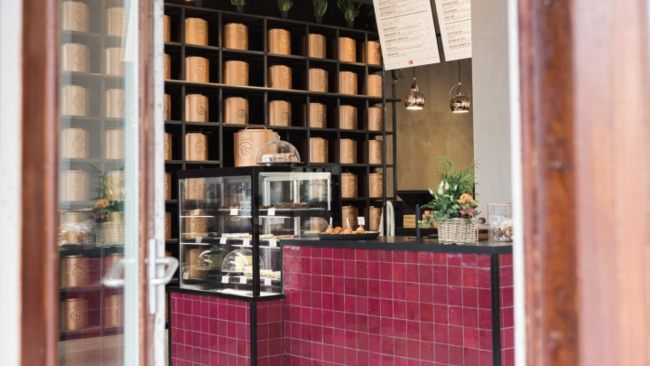 Phong cách thiết kế quán ăn nhanh trà cafe đẹp đơn giản 1