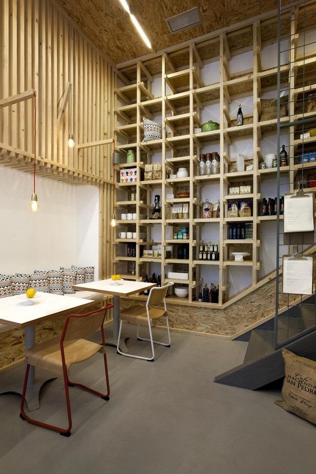 thiết kế quán cafe nội thất gỗ 5