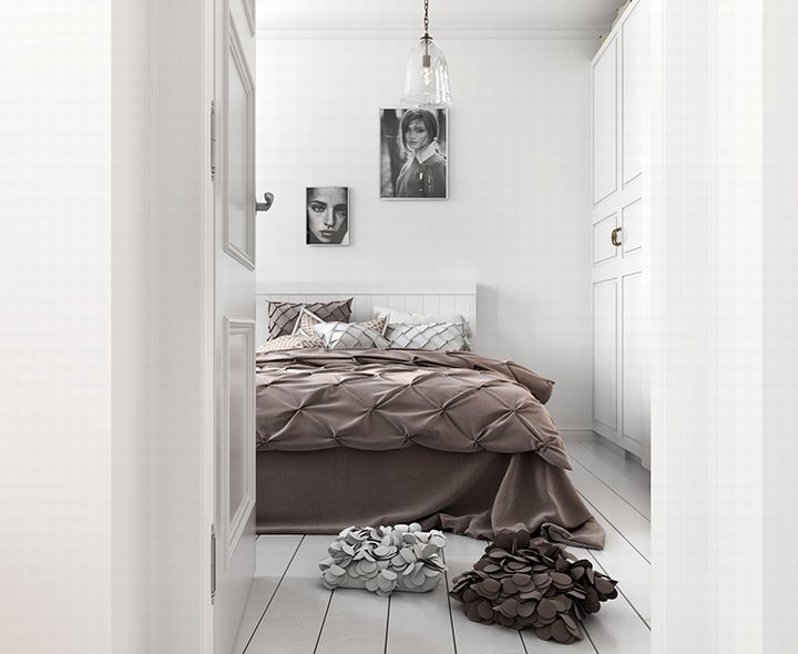 thiết kế tranh treo tường phòng ngủ đẹp