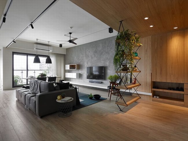 Mẫu nội thất căn hộ hiện đại sang trọng với không gian mở rộng rãi  