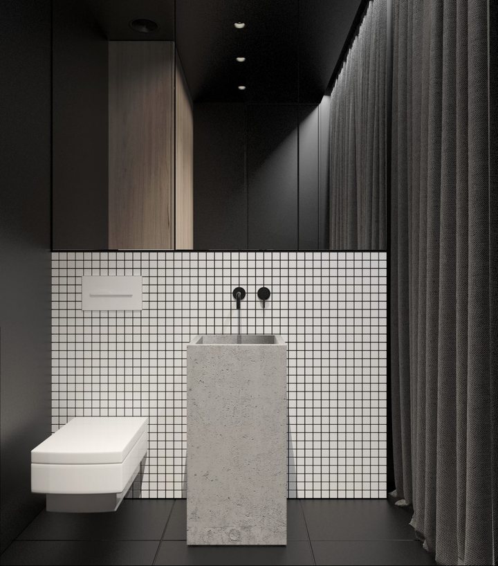 thiết kế thi công nhà vệ sinh độc đáo 
