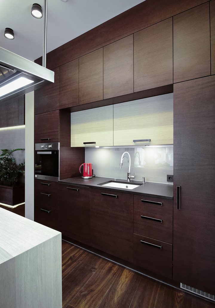 thiết kế nội thất tủ nhà bếp hiện đại