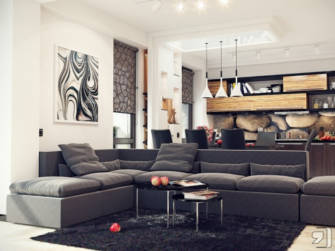 thiết kế nội thất phòng khách chung cư đẹp ấn tượng và chuyên nghiệp.8