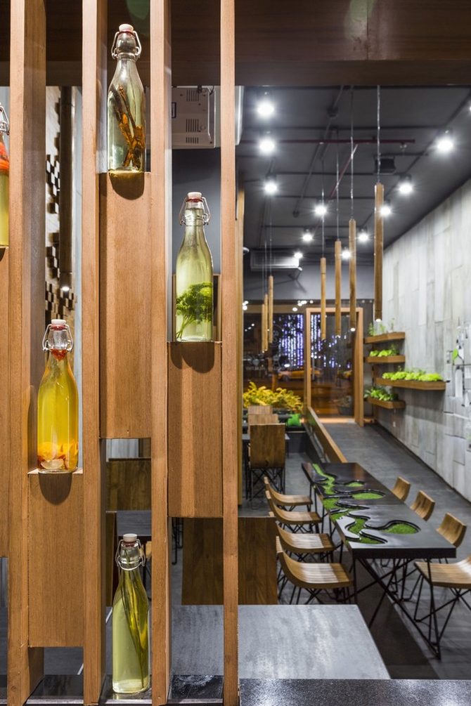 Ý tưởng thiết kế nội thất độc đáo của nhà hàng Ấn Độ 9