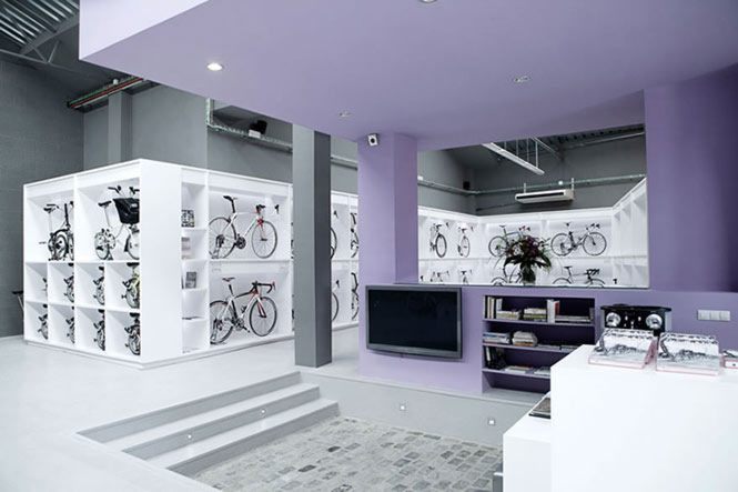 Thiết kế nội thất showroom xe đạp 17